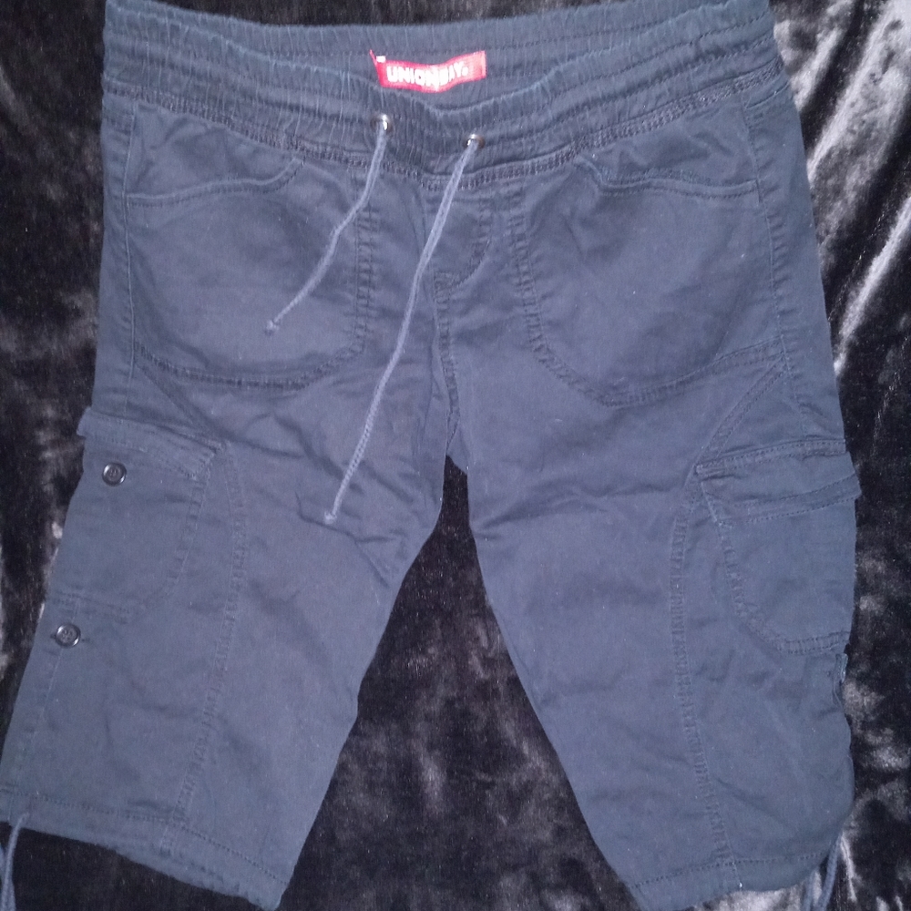 Womens black Unionbay Cargo shorts